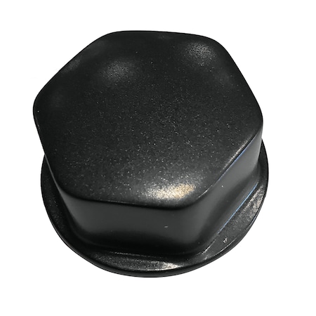 Schmitt & Ongaro Marine Faux Center Nut Black w/1/2"-5/8" M12 Base f/Cast Steering Wheels CAP030B